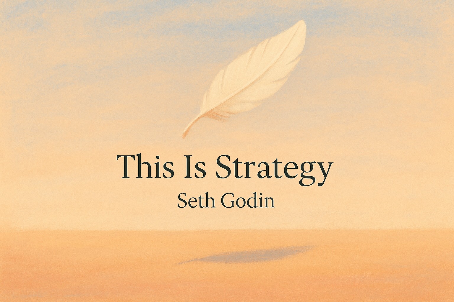 This Is Strategy by Seth Godin — Book Review